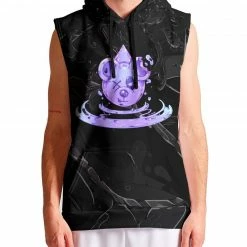 CHAMPAGNE DRIP X SCUMMY BEARS - BOTTLE DROP (NIGHT CLUB) - SLEEVELESS HOODIE