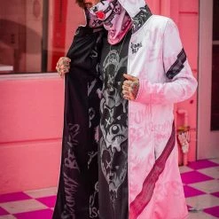 Scummy Bears CLOTHES AND STUFF BRATTY BEAR (GOTH AF) - CLOAK (BABYDOLL PINK)