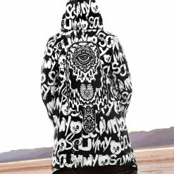 Scummy Bears CLOTHES AND STUFF POPSISKULLS - MELTED DREAMS (ARCTIC) - CLOAK