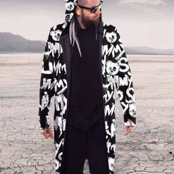 Scummy Bears CLOTHES AND STUFF POPSISKULLS - MELTED DREAMS (ARCTIC) - CLOAK