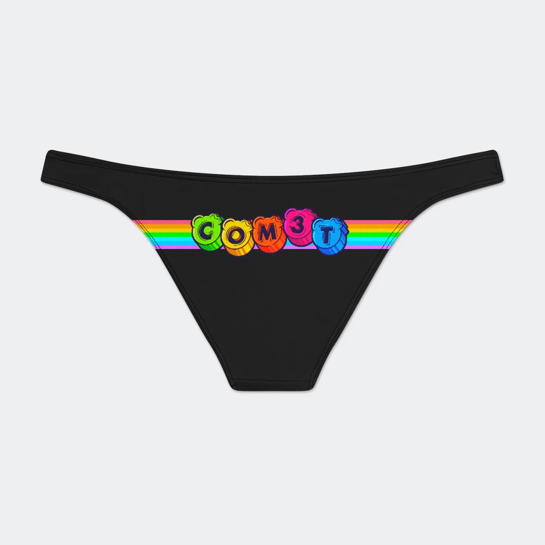 COM3T X SCUMMY BEARS - SPACE KANDI - BIKINI BRIEF BODY SUITS & SWIMWEAR