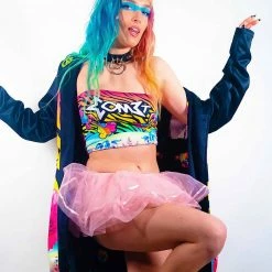 T-SHIRTS & TANKS COM3T X SCUMMY BEARS - SPACE KANDI - 4-WAY REVERSIBLE TUBE TOP