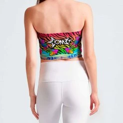 T-SHIRTS & TANKS COM3T X SCUMMY BEARS - SPACE KANDI - 4-WAY REVERSIBLE TUBE TOP