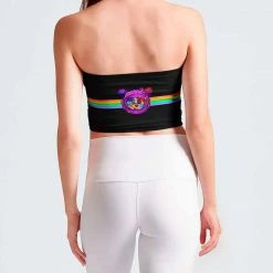 T-SHIRTS & TANKS COM3T X SCUMMY BEARS - SPACE KANDI - 4-WAY REVERSIBLE TUBE TOP