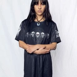 SCUMMY CARES DARKSIDERZ X SCUMMY BEARS - DARK VISIONZ - LONG TEE (STREET CUT)