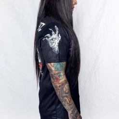 SCUMMY CARES DARKSIDERZ X SCUMMY BEARS - DARK VISIONZ - LONG TEE (STREET CUT)