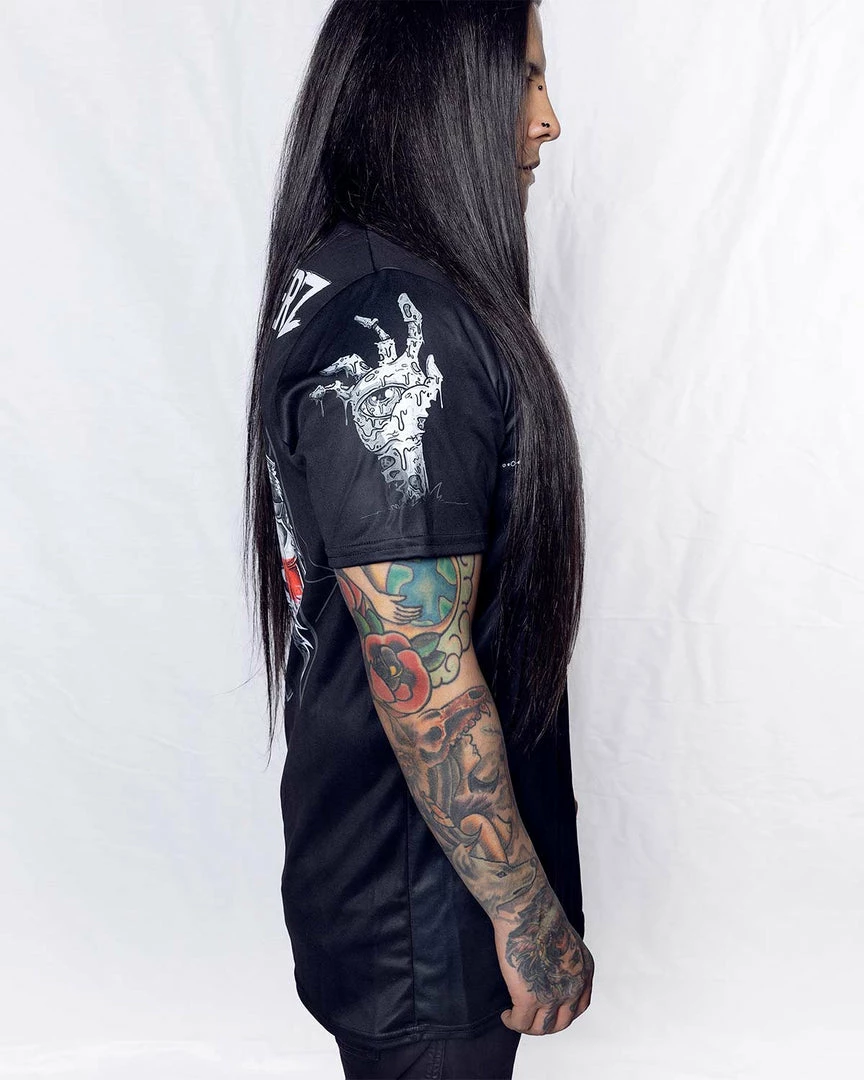 SCUMMY CARES DARKSIDERZ X SCUMMY BEARS - DARK VISIONZ - LONG TEE (STREET CUT)