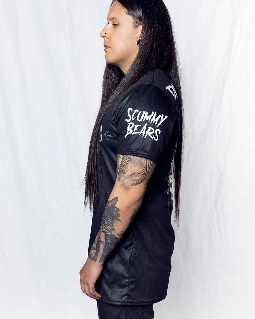 SCUMMY CARES DARKSIDERZ X SCUMMY BEARS - DARK VISIONZ - LONG TEE (STREET CUT)