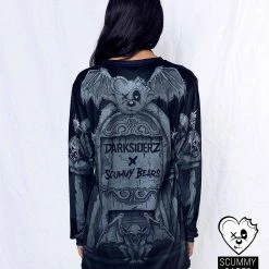 T-SHIRTS & TANKS DARKSIDERZ X SCUMMY BEARS - DARK VISIONZ - LONG SLEEVE TEE