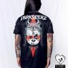 SCUMMY CARES DARKSIDERZ X SCUMMY BEARS - DARK VISIONZ - LONG TEE (STREET CUT)