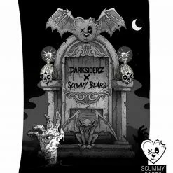 DARKSIDERZ X SCUMMY BEARS - DARK VISIONZ - TAPESTRY TAPESTRIES