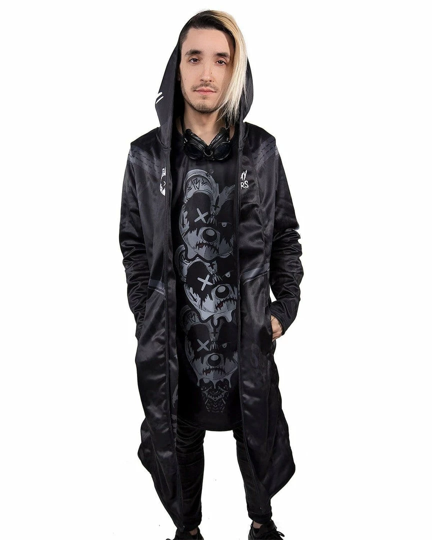 Scummy Bears GOTH BEAR (GOTH AF) - CLOAK (BLACK) CLOTHES AND STUFF