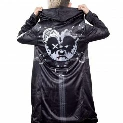 Scummy Bears GOTH BEAR (GOTH AF) - CLOAK (BLACK) CLOTHES AND STUFF