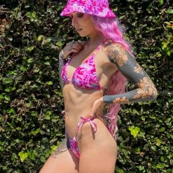 Reach MFG ACCESSORIES OISHI - GLAMOFLAGE (PINKU) - BUCKET HAT