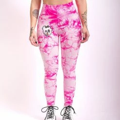 Scummy Bears GOTH AF - BRATTY BEAR - SCRUNCH BUTT LEGGINGS BOTTOMS & LEGGINGS