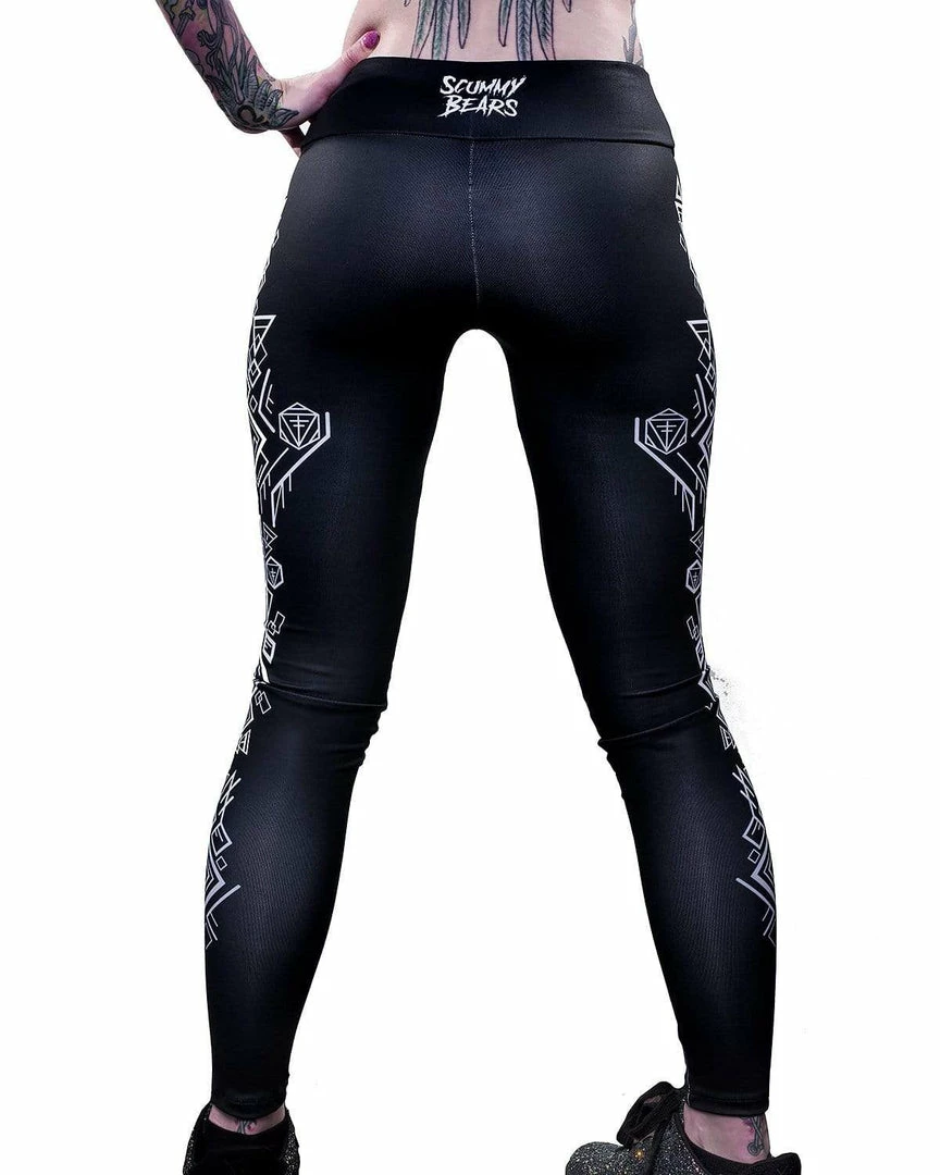 Scummy Bears MI+U GEO (NIGHT) - LEGGINGS