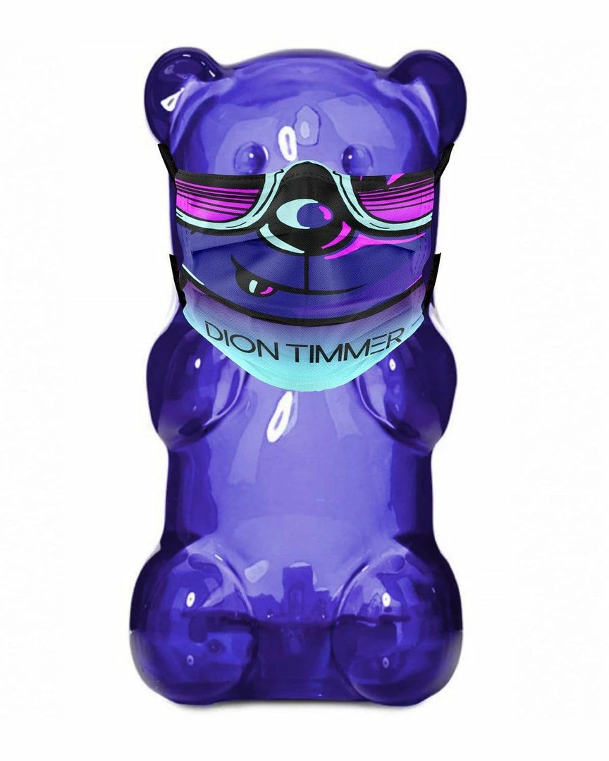 DION TIMMER X SCUMMY BEARS - FUTUREWAVE - FACE MASK