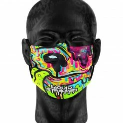LIQUID STRANGER X SCUMMY BEARS - LAVA - FACE MASK ACCESSORIES