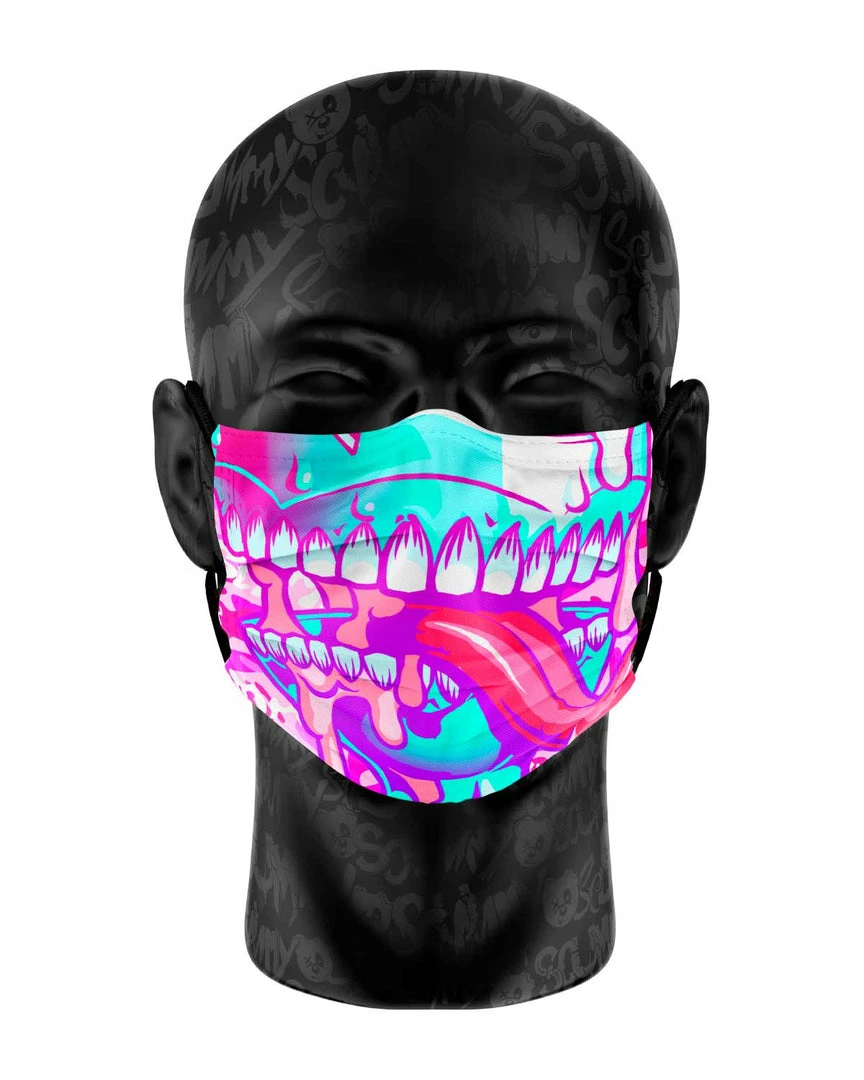 Scummy Bears OISHI - MANIC MILKSHAKE - FACE MASK MASKS