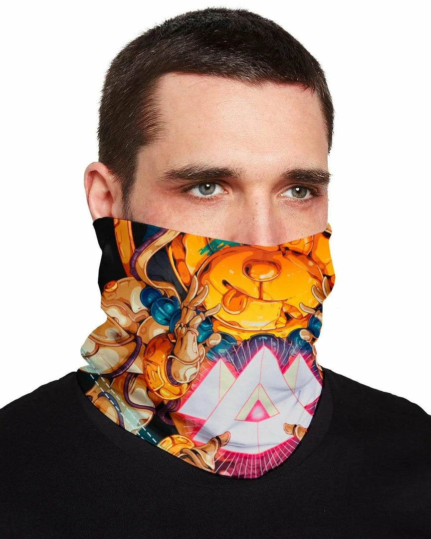 WAKAAN X SCUMMY BEARS - ANCIENT ALIENS - SEAMLESS MASK ACCESSORIES