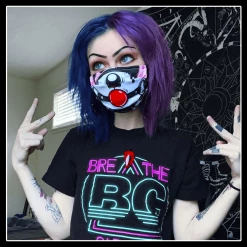 Scummy Bears SCUMMY CARES - BRATTY BEAR - FACE MASK