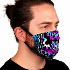 Scummy Bears SCUMMY CARES - MELTED DREAMS - FACE MASK