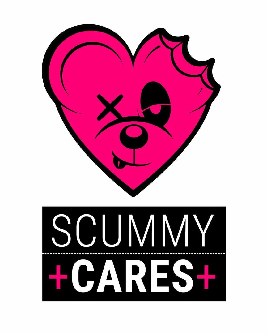 Scummy Bears ACCESSORIES SCUMMY CARES - MELTED DREAMS (SOUR PATCH) - FACE MASK