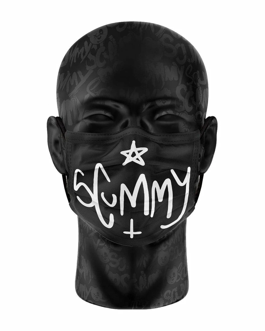 Scummy Bears SCUMMY DOODLE - FACE MASK