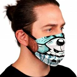 WOOLI X SCUMMY BEARS - CHILL OUT - FACE MASK ACCESSORIES