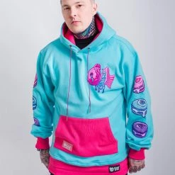 Scummy Bears OISHI - DABBY DONATSU - TWO-TONE HOODIE