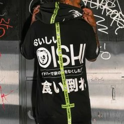 Scummy Bears OISHI - SCUMMY ROLL - SHORT SLEEVE TECH HOODIE CLOTHES AND STUFF