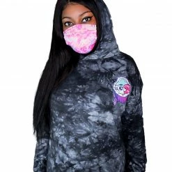 Scummy Bears OISHI - TWISTED TONKOTSU - TIE-DYE HOODIE