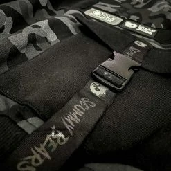 Scummy Bears CLOTHES AND STUFF OISHI - YUMMY YAKI CHIZU - GLAMOUFLAGE TECH HOODIE