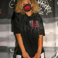 Scummy Bears OISHI - YUMMY YAKI CHIZU - SHORT SLEEVE TECH HOODIE CLOTHES AND STUFF