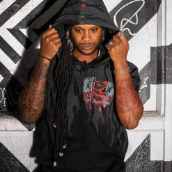 Scummy Bears OISHI - YUMMY YAKI CHIZU - SHORT SLEEVE TECH HOODIE CLOTHES AND STUFF