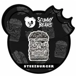 Scummy Bears STEEZBURGER (DARK) PIN ACCESSORIES