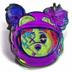 COM3T X SCUMMY BEARS - SPACE KANDI - PIN (GLITTER)