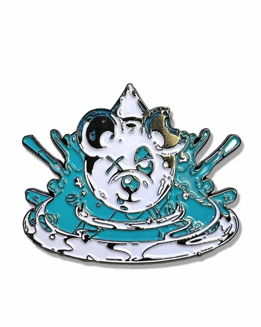 CHAMPAGNE DRIP X SCUMMY BEARS - DRIP DROP (CRISTAL) - 2" PIN ACCESSORIES