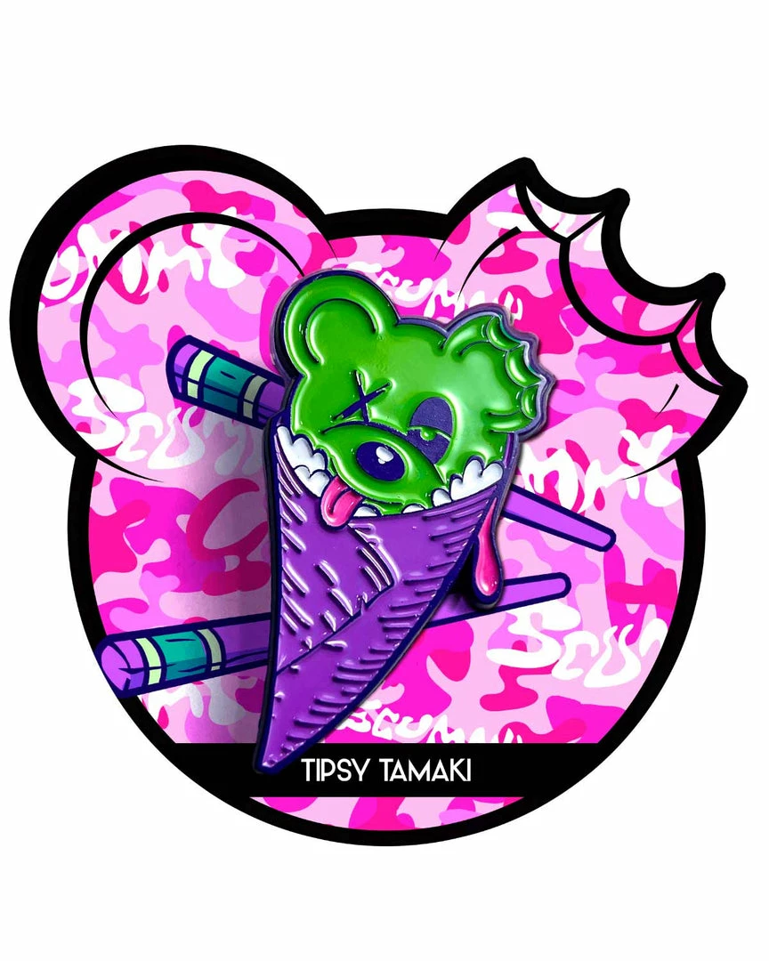 Scummy Bears OISHI - TIPSY TAMAKI - PIN