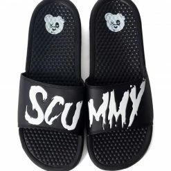 Scummy Bears BACKPACKS SCUMMY SLIDES (BLACK)