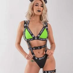 Scummy Bears OISHI - TECH BIKINI BOTTOM (BLACK)