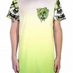 FIGURE X SCUMMY BEARS - TERRORVISION (GREEN) - LONG TEE