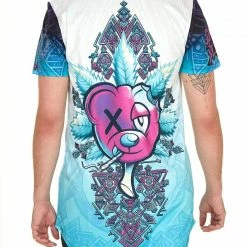 Scummy Bears CLOTHES AND STUFF MI+U - IVY BEAR (BUBBLEGUM FROST) - LONG TEE