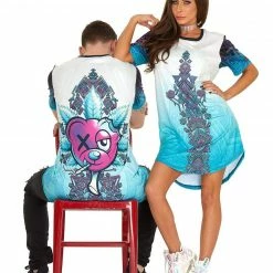 Scummy Bears CLOTHES AND STUFF MI+U - IVY BEAR (BUBBLEGUM FROST) - LONG TEE