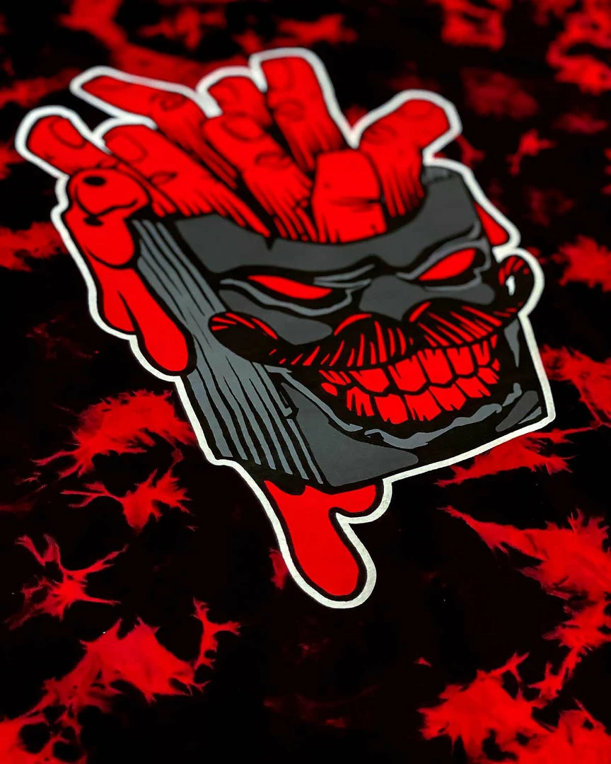 Scummy Bears OISHI - FRENCH FRIED POTETO (GOSU) - TIE-DYE LONG TEE CLOTHES AND STUFF