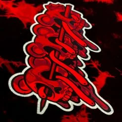 Scummy Bears OISHI - FRENCH FRIED POTETO (GOSU) - TIE-DYE LONG TEE CLOTHES AND STUFF