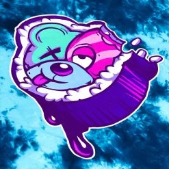 Scummy Bears OISHI - SCUMMY ROLL (AOI) - TIE-DYE LONG TEE