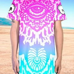 Scummy Bears POPSISKULLS - MELTED DREAMS - LONG TEE