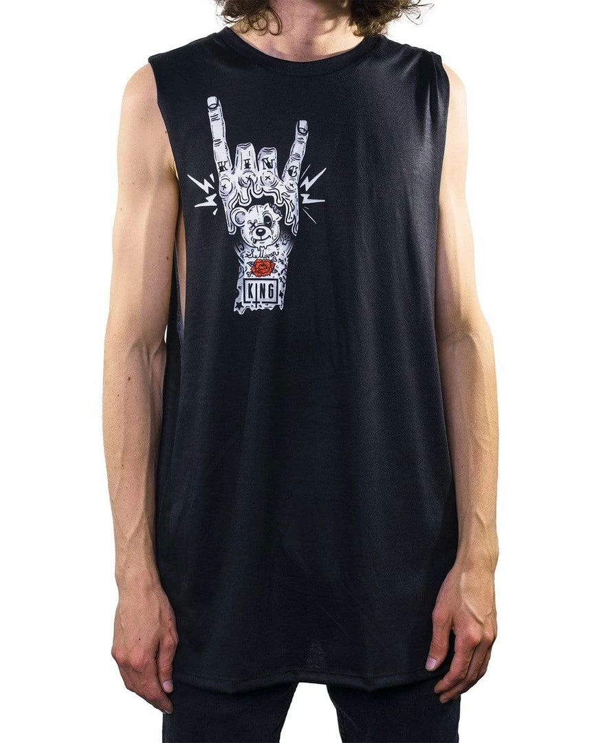 CLOTHES AND STUFF SULLIVAN KING X SCUMMY BEARS - SKULLIVAN - SLEEVELESS TEE