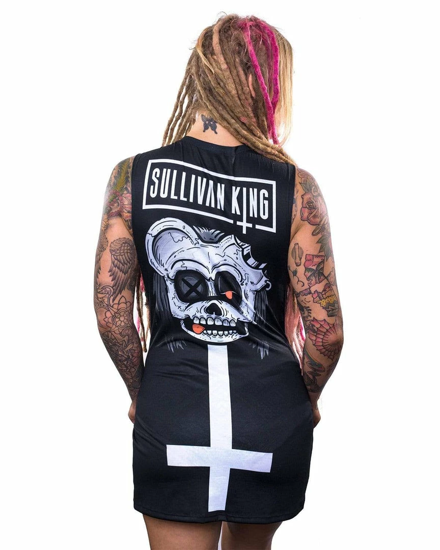 CLOTHES AND STUFF SULLIVAN KING X SCUMMY BEARS - SKULLIVAN - SLEEVELESS TEE